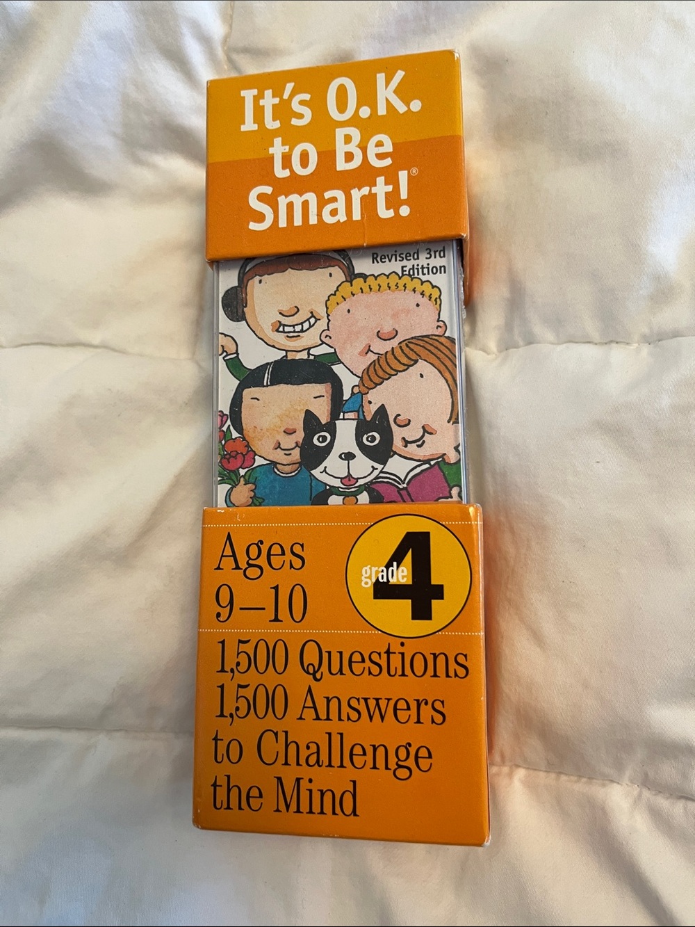 It's O.K. to Be Smart! Grade 4 Flash Cards - Orange
